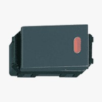 Panasonic nhân công tắc 20A màu đen ánh kim (Wide series)