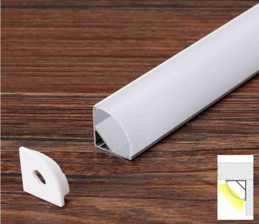 Thanh nhôm định hình lắp góc 601