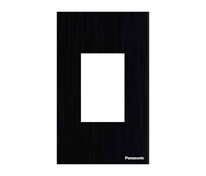 Panasonic mặt át đôi màu đen ánh kim (Wide series)