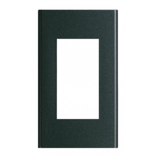 Panasonic mặt dùng cho 3 thiết bị màu đen ánh kim (Wide series)