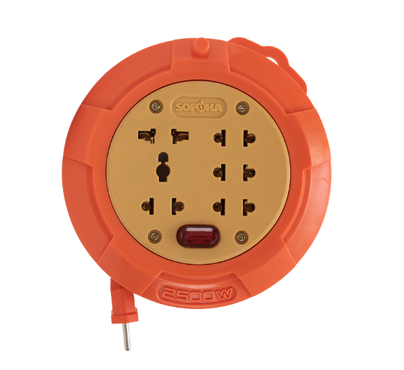 Sopoka ổ cuốn dây chống cháy Q75R dây 7,5m