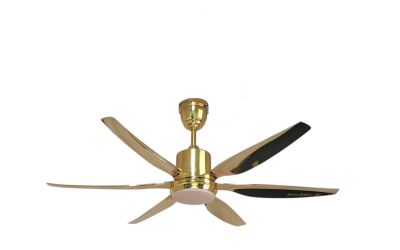 Quạt trần 6 cánh 3181 màu vàng gold 24k