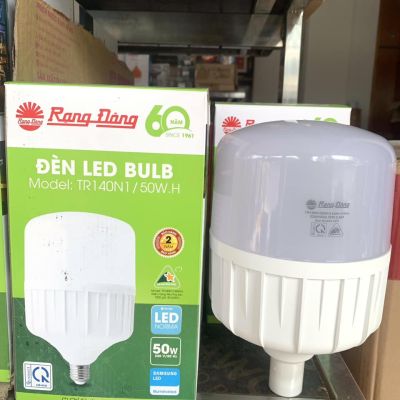 Rạng Đông Bóng đèn LED BULB tròn 50W ánh sáng trắng