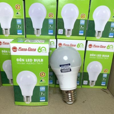 Rạng Đông Bóng đèn LED BULB tròn 7W ánh sáng trắng