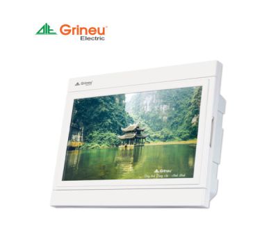 Tủ điện âm tường mặt tranh 8/12