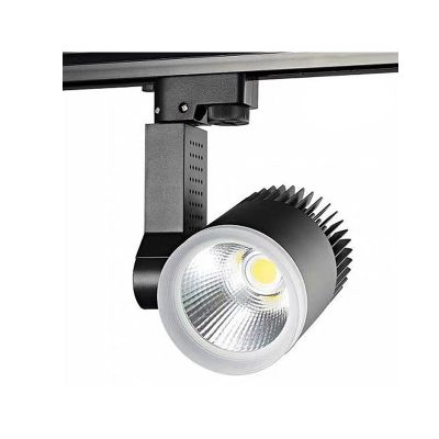 ACA đèn rọi ray led vỏ đen 12w