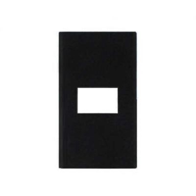 Panasonic mặt dùng cho 1 thiết bị màu đen ánh kim (Wide series)