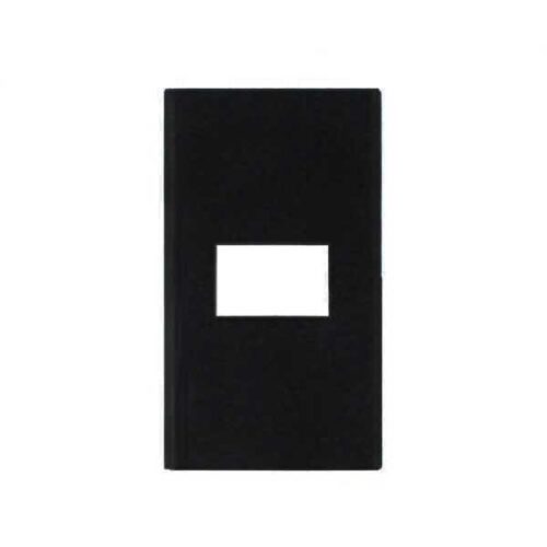 Panasonic mặt dùng cho 1 thiết bị màu đen ánh kim (Wide series)