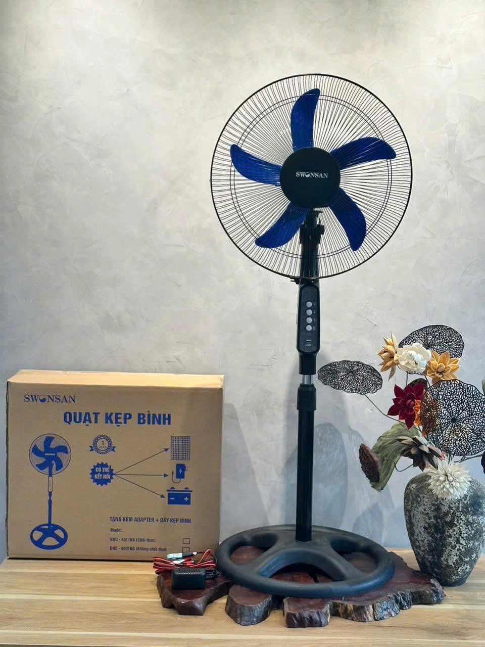 QUẠT KẸP BÌNH ẮC QUY SWONSAN